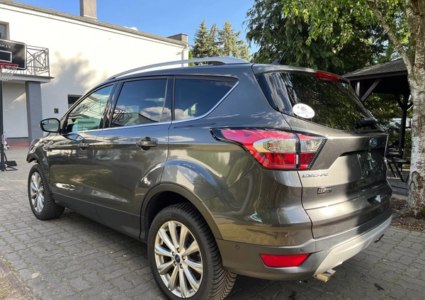 Ford Kuga cena 65900 przebieg: 72077, rok produkcji 2018 z Kórnik małe 562